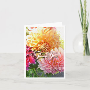 Tomt tackkort för Dahlia