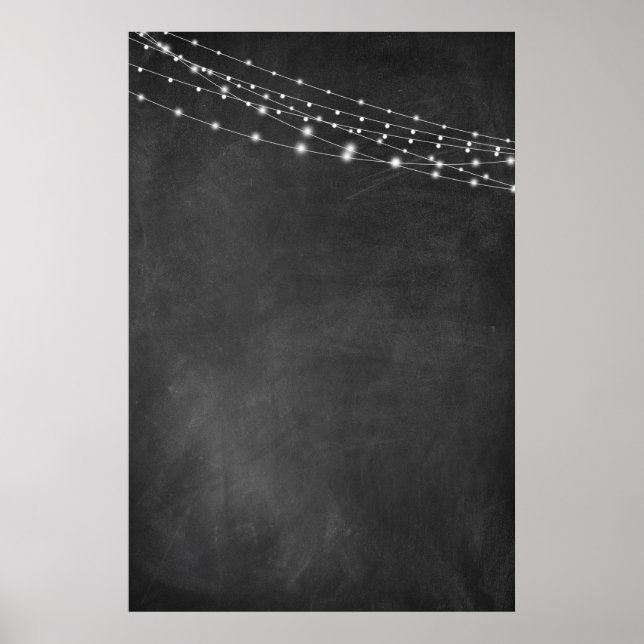 Tomt tecken med kontrollpanel och ljussträngar: DI Poster (Framsidan)