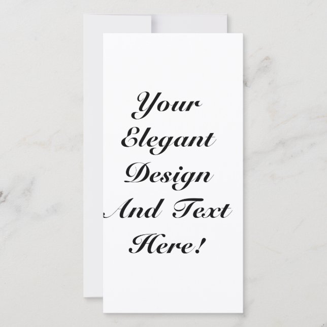 Tomt, tomt, platt Helgdag-kort Julkort (Framsida)