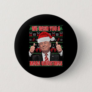 Tomt Trump Jul Humor Funny Trump Julafton 2 Knapp