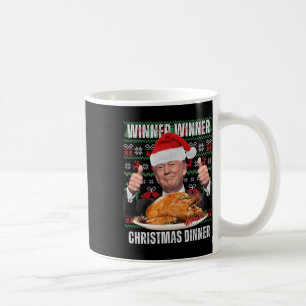 Tomt Trump Jul Humor Funny Trump Julafton 4 Kaffemugg