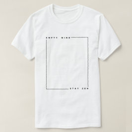 Tomt vara besvärad stagzenen tee shirt