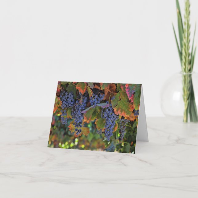 Tomt vin noterar kort (Framsida)