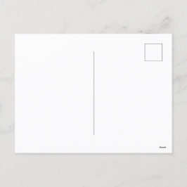 Tomt vykort för Blommigt