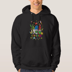 Tomtar 8:e klass besättning Första dagen Lärare Ti Hoodie