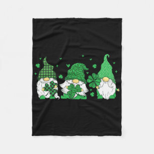 Tomtar - irländskt kulturarv St Patricks dag Iris Fleecefilt