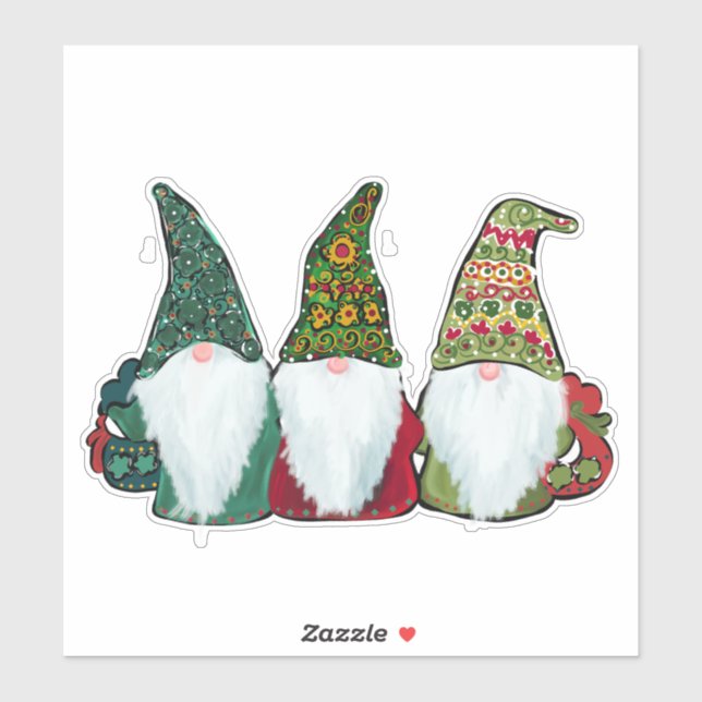 TOMTAR KLISTERMÄRKEN (Ark)