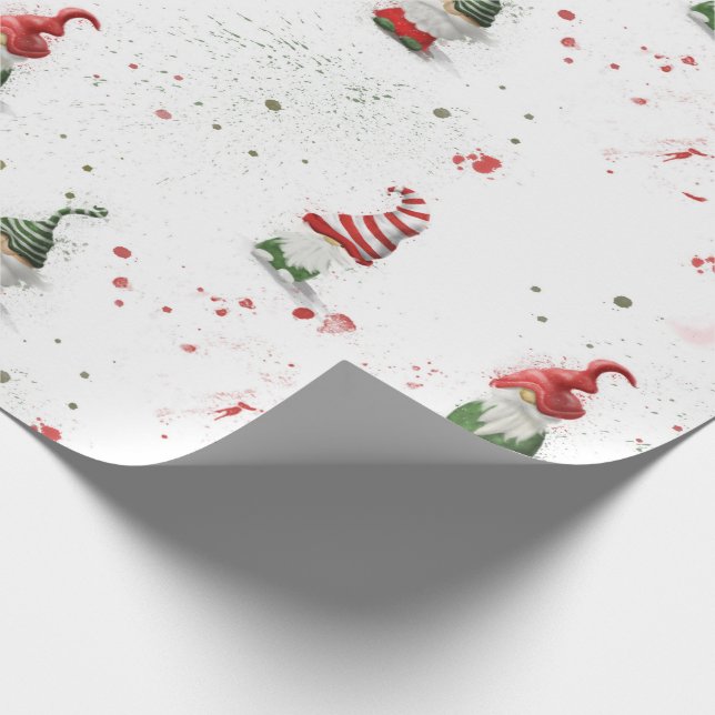 Tomtar omslagspapper_stor skala presentpapper (Hörn)