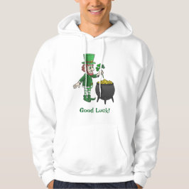 Tomtar på St. Patricks dag Hoodie