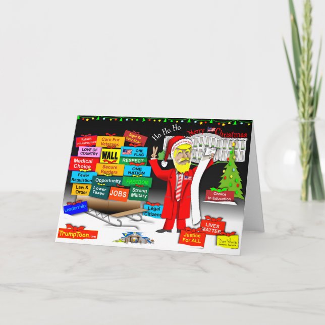 Tomtartrenden Helgkort (Framsida)