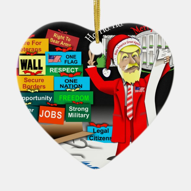 Tomtartrenden Julgransprydnad Keramik (Framsidan)