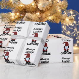 Tomte Alltid Lucky Gnome Presentpapper