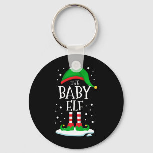 Tomte Alv God Jul Familj Matchande Nyckelring