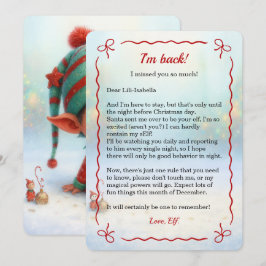 Tomte ankomstbrev | Specialleverans Nordpolen Julkort