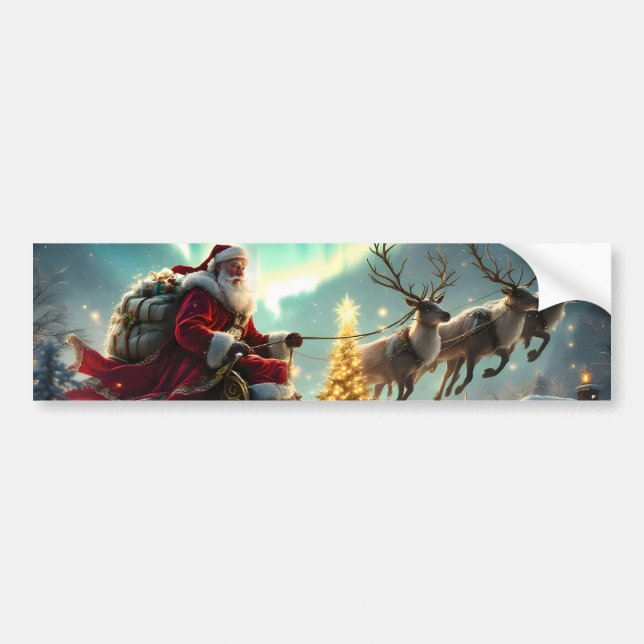Tomte anländer bildekal (Framsidan)
