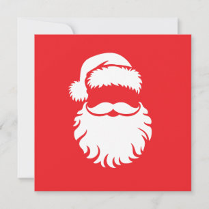 Tomte ansikte hatt jul  julkort