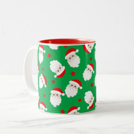Tomte ansikten jul kaffemug jul kopp