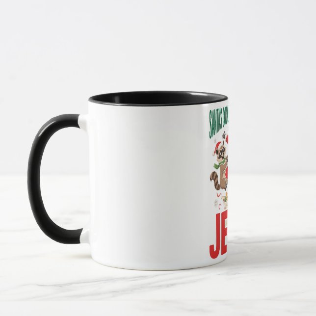 Tomte är cool men vi väntar på Jesus Xmas Mugg (Vänster)
