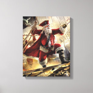 Tomte Är En Pirat Canvastryck