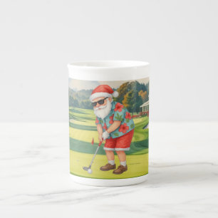 TOMTE är golfande julhelg Benporslin Mugg