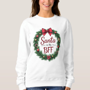 Tomte är min bästa vän Dam Sweatshirt T Shirt