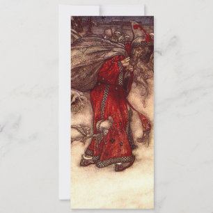 Tomte Arthur Rackham Inbjudningar
