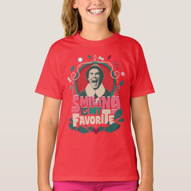 Tomte - Att le är min favorit T Shirt (Framsida)