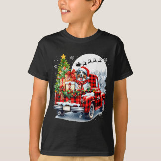 Tomte australisk shepherd på pickup t shirt