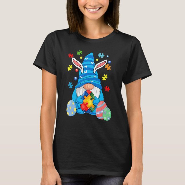 Tomte Autism Medvetenhet Påskdag 2022 1 T Shirt (Framsida)