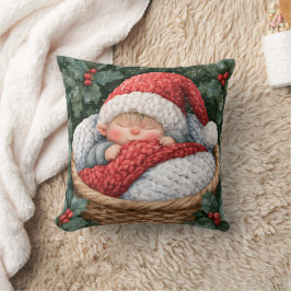 Tomte baby kudde