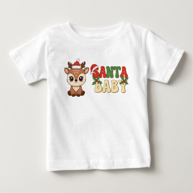 Tomte baby ren t shirt (Framsida)