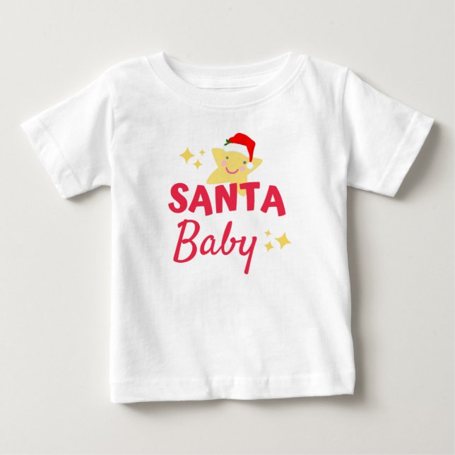 Tomte baby t shirt (Framsida)