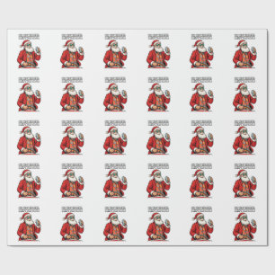 Tomte Båt Kapten Holiday Citat Rolig Jul  Presentpapper