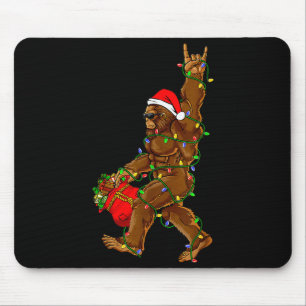 Tomte Bigfoot Julbelysning Rollig Sasquatch Tro Musmatta