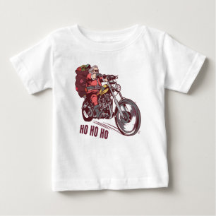 Tomte Biker Jul Kostym för Bikers Inbjudan T Shirt