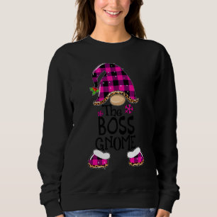 Tomte Boss Buffalo Randig Matchande Familj Jul T Shirt