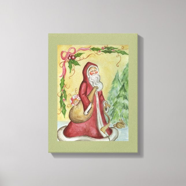 Tomte Canvastryck (Framsida)