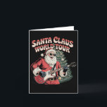 Tomte Claus Världsturné Rockar Runt Julen Kort<br><div class="desc">Tomte Claus Världsturné Rockar Runt Julgranen</div>