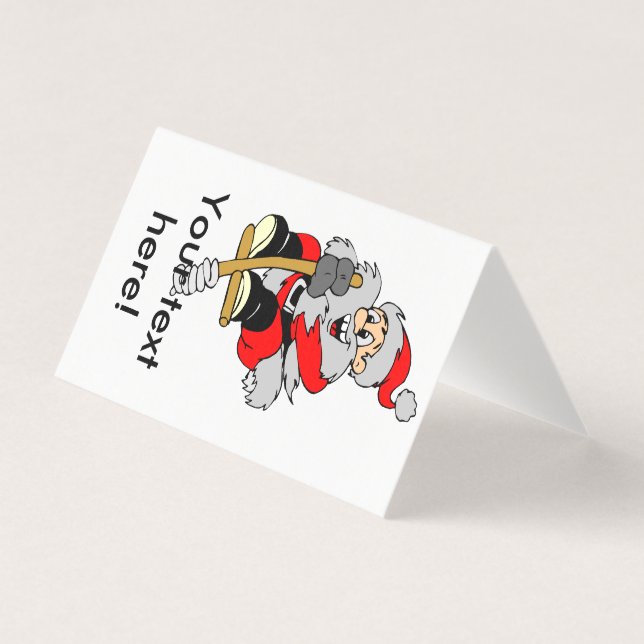 Tomte clipart kort (Framsida)