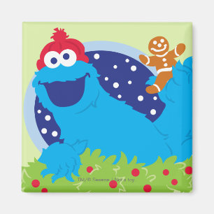 Tomte Cookie Monster Magnet