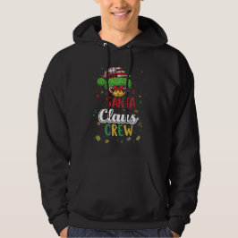 Tomte Crew Rolig Matchande Jul Grupp  Hoodie