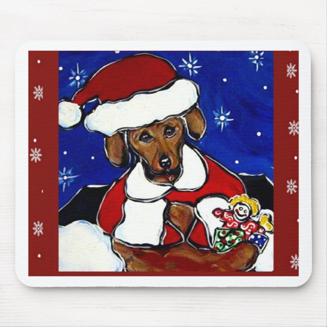 Tomte Dachshund Musmatta (Framsidan)