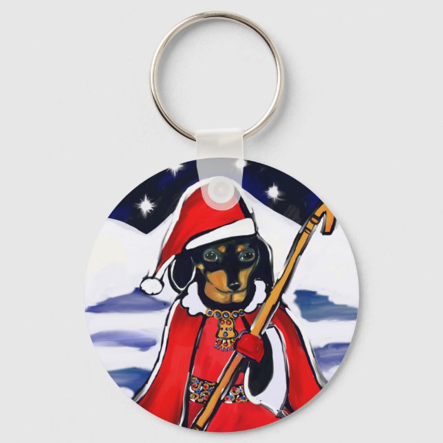 TOMTE DACKEL NYCKELRING (Framsida)