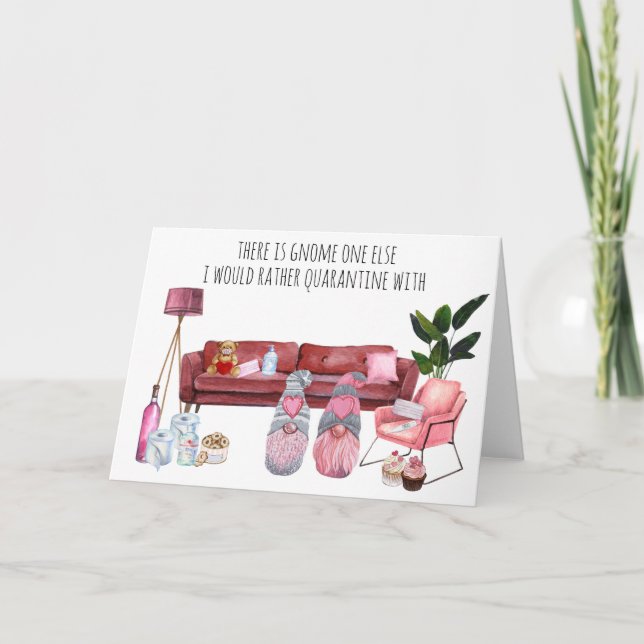 Tomte En annan skulle jag hellre sätta i karantän  Kort (Framsida)