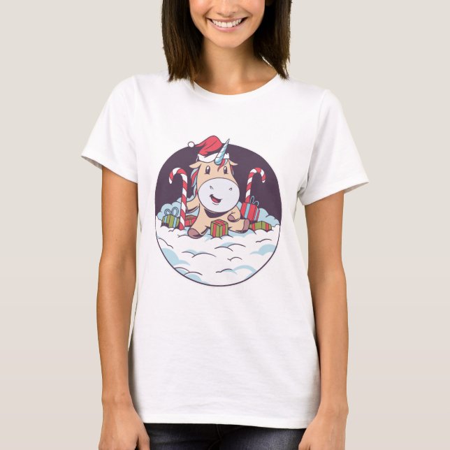Tomte Enhörning T Shirt (Framsida)