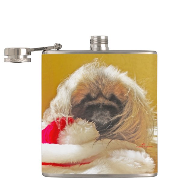 Tomte fångad fickplunta (Öppnad)