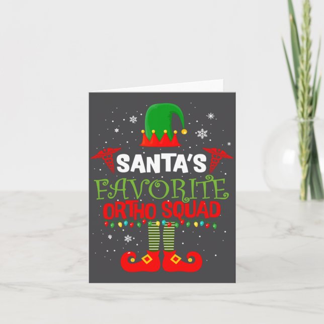 Tomte Favorit Orto Squad Alv Ortodontist Jul Kort (Framsida)