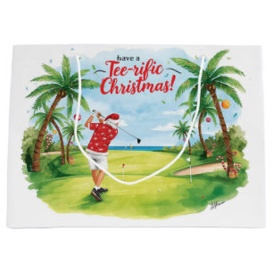 Tomte firar jul i juli med golf
