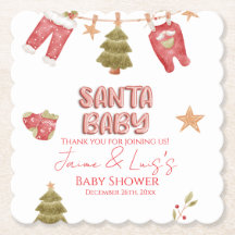 Tomte flicka pojke högtid Baby Shower  