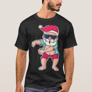 Tomte Floss Dans Jul X-mas Present T Shirt